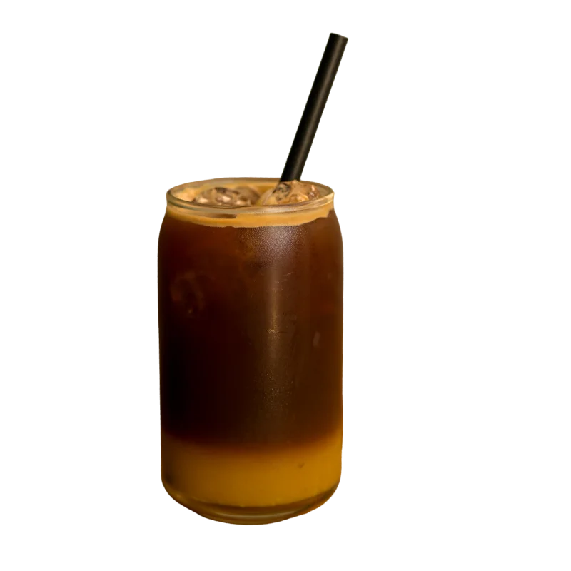 Espresso Romano at WINTER CAFE restaurant in Ungasan, Bali
