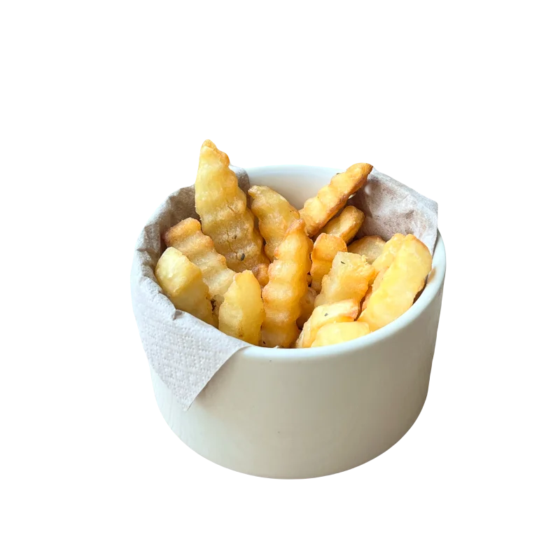 French fries at WINTER CAFE restaurant in Ungasan, Bali