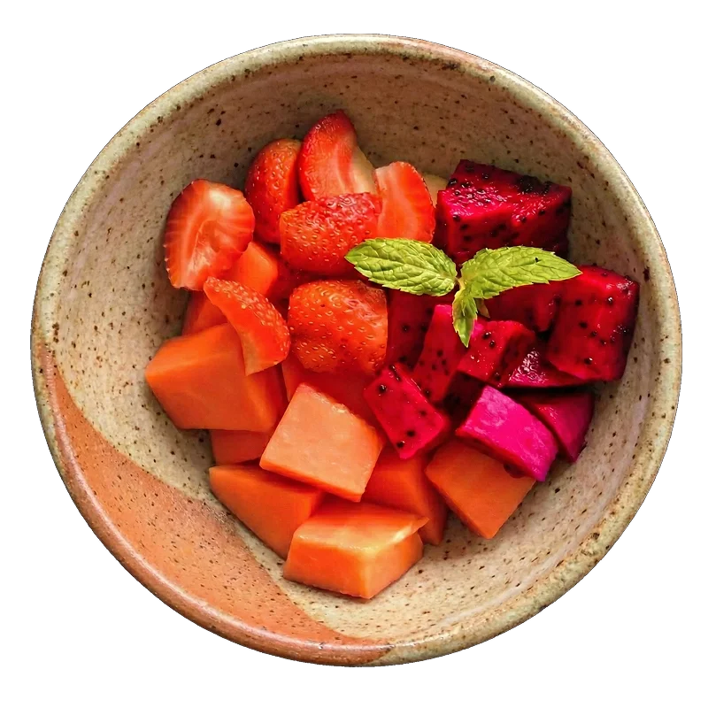 Fruit Salad at WINTER CAFE restaurant in Ungasan, Bali