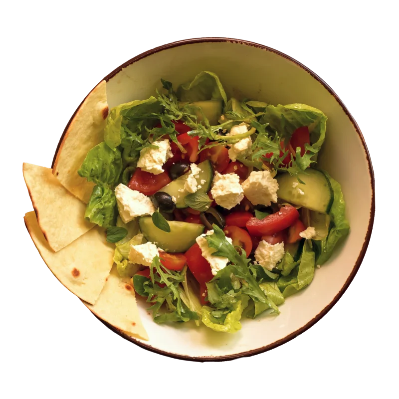 Garden Salad at WINTER CAFE restaurant in Ungasan, Bali