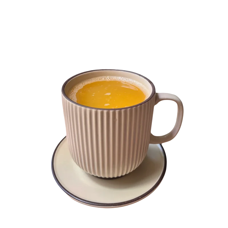 Hot orange at WINTER CAFE restaurant in Ungasan, Bali