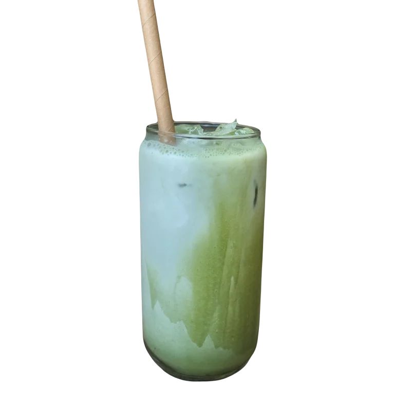Matcha Ice at WINTER CAFE restaurant in Ungasan, Bali