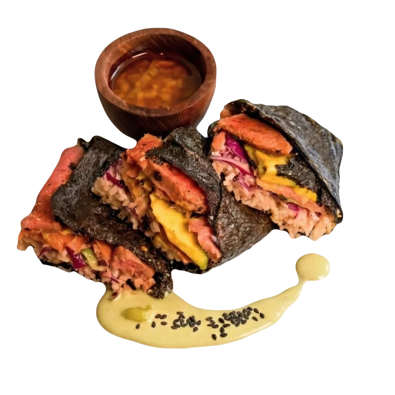 Sushi Wrap at WINTER CAFE restaurant in Ungasan, Bali