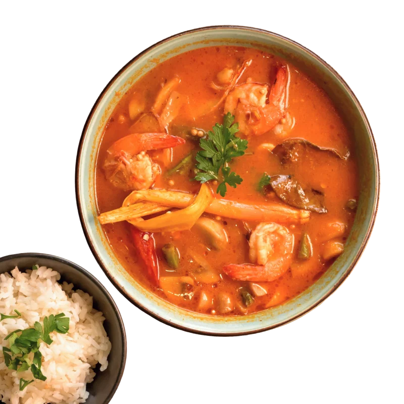 Tom Yum at WINTER CAFE restaurant in Ungasan, Bali